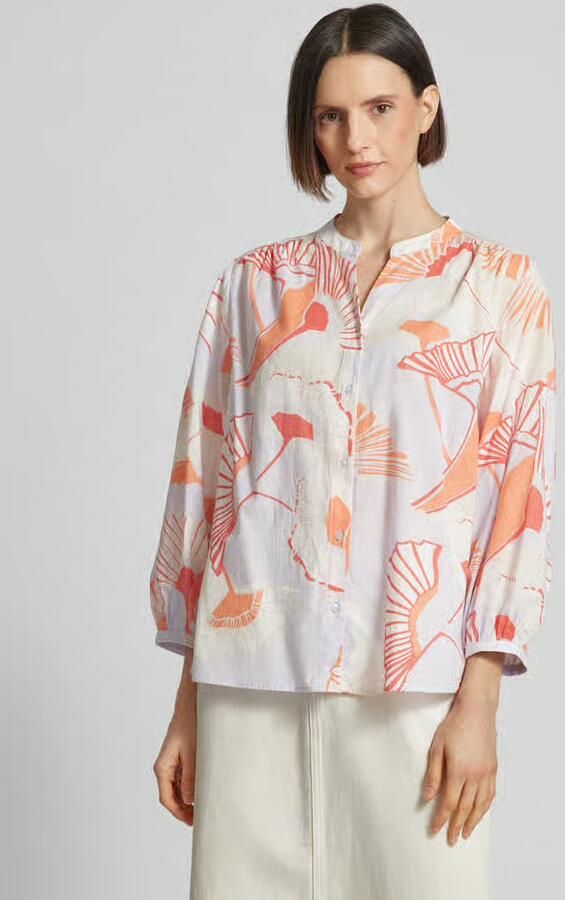Opus Blouse met tuniekkraag model 'Faomi' - Foto 2