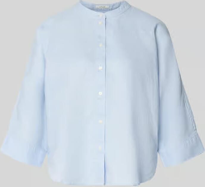 Opus Blouse van linnen met trompetmouwen model 'Fulis' - Foto 2