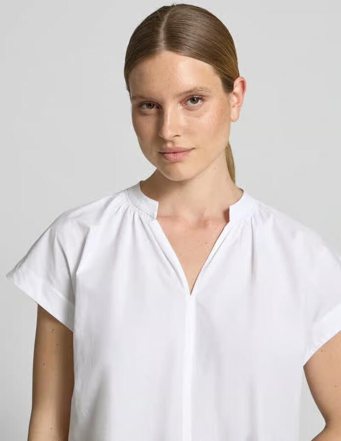 Opus Blouseshirt met tuniekkraag model 'Firu'