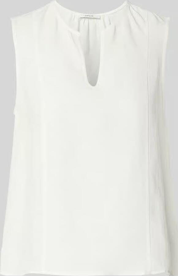 Opus Blousetop van mix van viscose en linnen model 'Fazil' - Foto 2