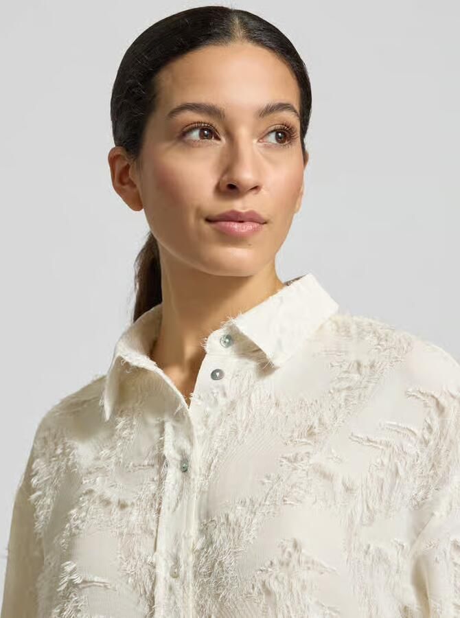 Opus Boxy fit blouse in all-over look model 'Fenima' - Foto 2