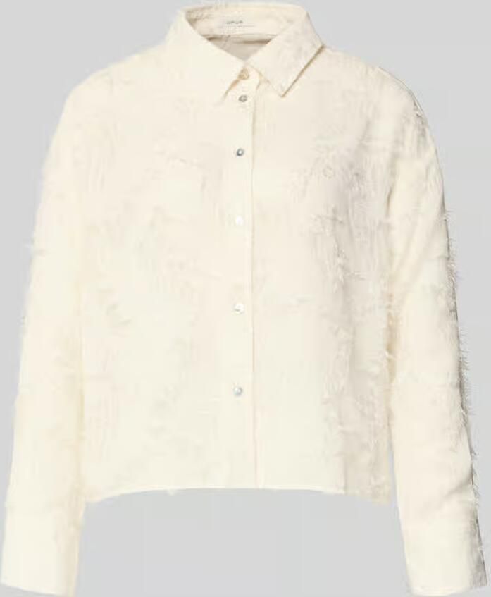 Opus Boxy fit blouse in all-over look model 'Fenima'
