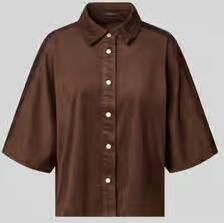 Opus Boxy fit blouse met 1 2-mouwen model 'Fermes'