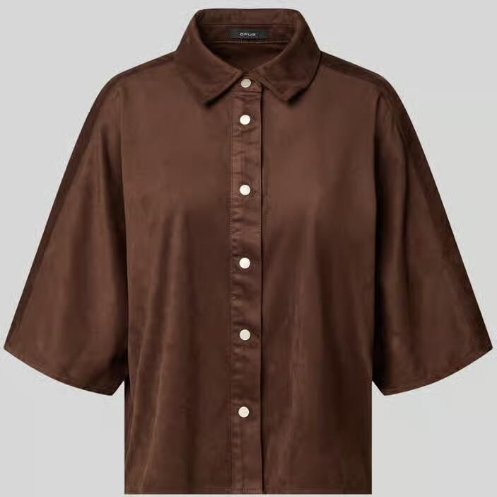 Opus Boxy fit blouse met 1 2-mouwen model 'Fermes' - Foto 2
