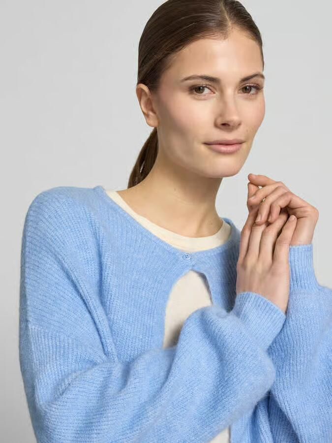 Opus Cardigan met knoopsluiting Model 'Deriana'