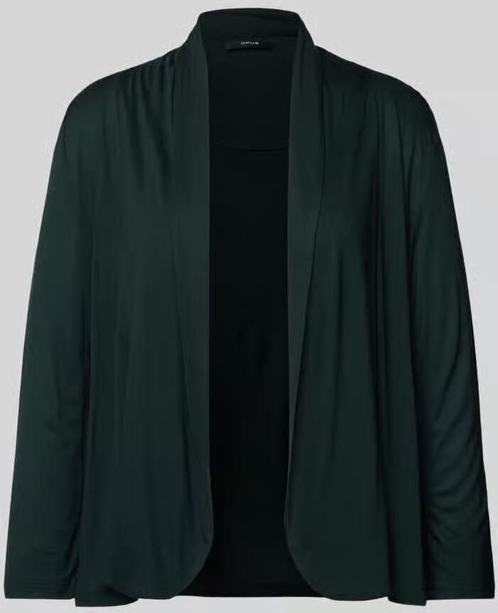 Opus Cardigan met opengewerkte voorkant model 'Sandrine'