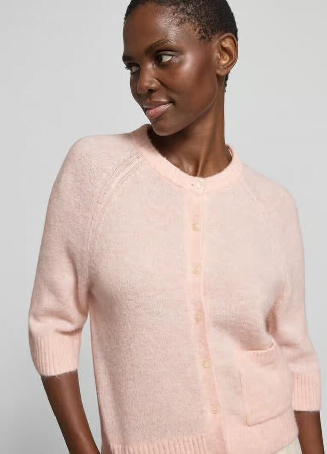 Opus Cardigan met steekzak model 'Dathena'