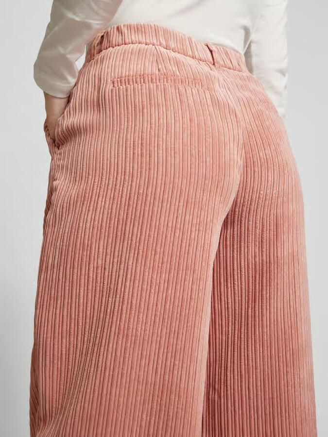 Opus Corduroy broek met achterzakken model 'Marnia'
