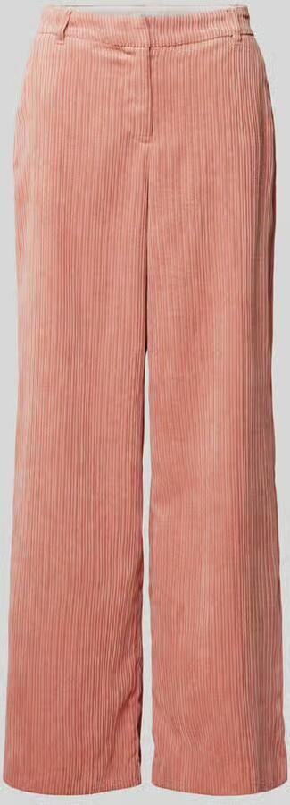 Opus Corduroy broek met achterzakken model 'Marnia' - Foto 2