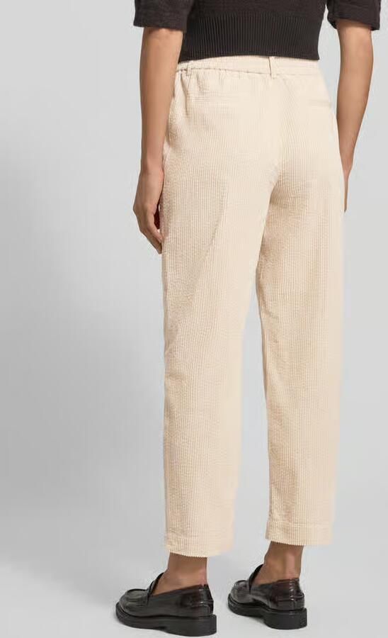 Opus Corduroy broek met elastische band model 'Myha soft'