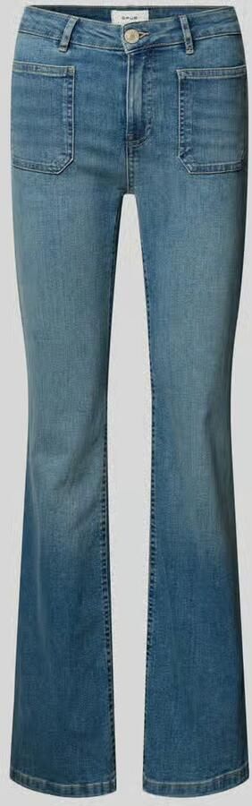 Opus Flared jeans met knoopsluiting - Foto 2