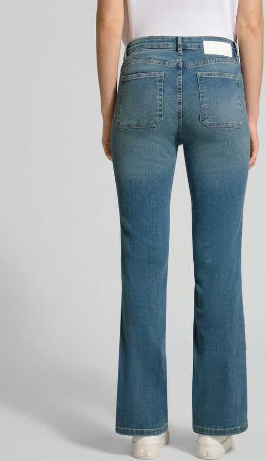 Opus Flared jeans met knoopsluiting - Foto 4