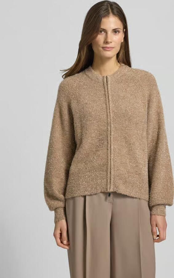 Opus Gebreid jack met tweewegsritssluiting model 'Dosmic' - Foto 4