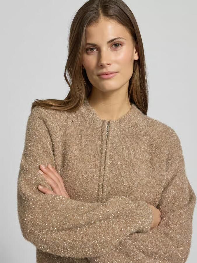Opus Gebreid jack met tweewegsritssluiting model 'Dosmic' - Foto 2