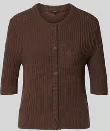 Opus Gebreid shirt met 1 2-mouwen model 'Donousa'