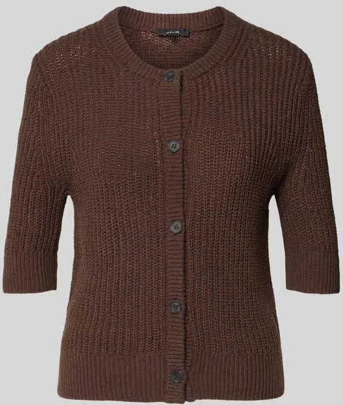 Opus Gebreid shirt met 1 2-mouwen model 'Donousa' - Foto 2