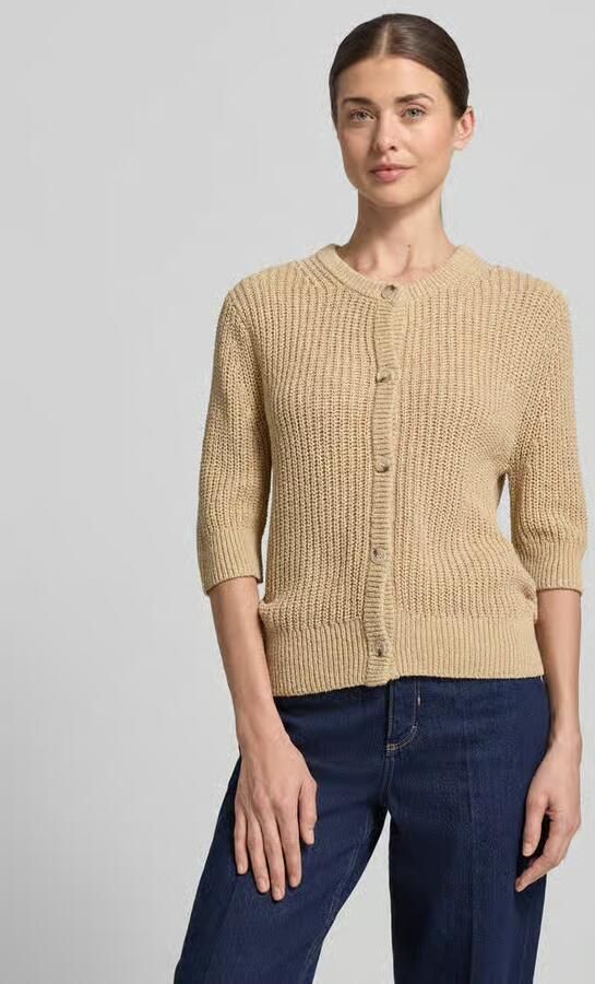 Opus Gebreid shirt met 1 2-mouwen model 'Donousa' - Foto 2