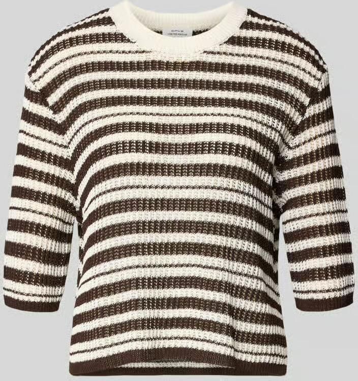Opus Gebreid shirt met 3 4-mouw model 'Punny' - Foto 2