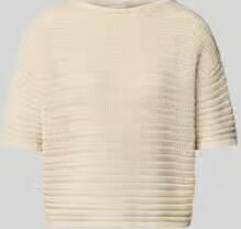 Opus Gebreid shirt met boothals model 'Pinse breath'
