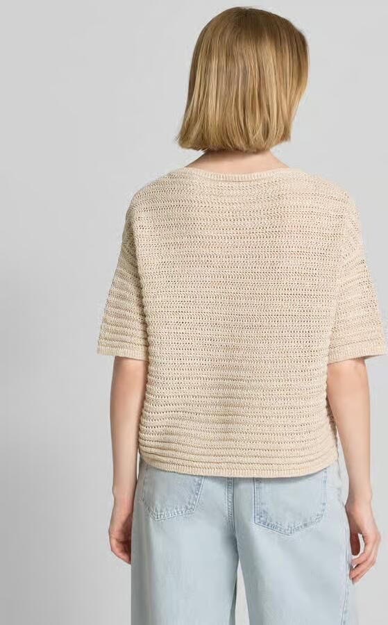 Opus Gebreid shirt met boothals model 'Pinse breath' - Foto 3