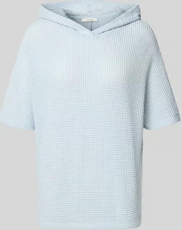 Opus Gebreid shirt met capuchon model 'Gikaria' - Foto 2