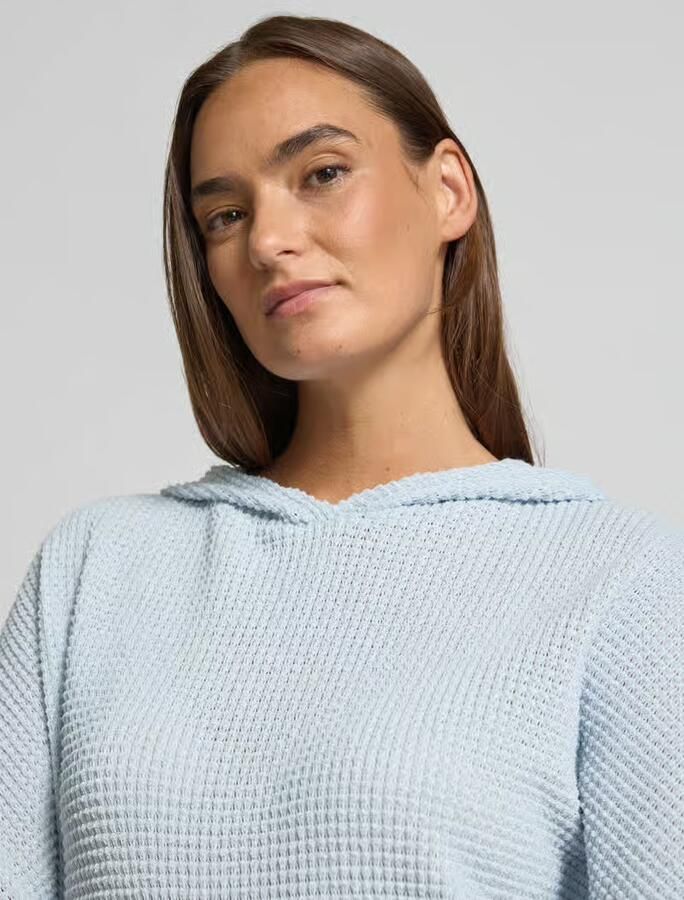 Opus Gebreid shirt met capuchon model 'Gikaria'