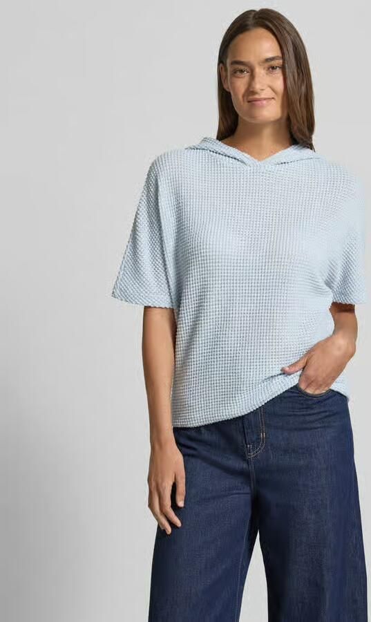 Opus Gebreid shirt met capuchon model 'Gikaria' - Foto 3