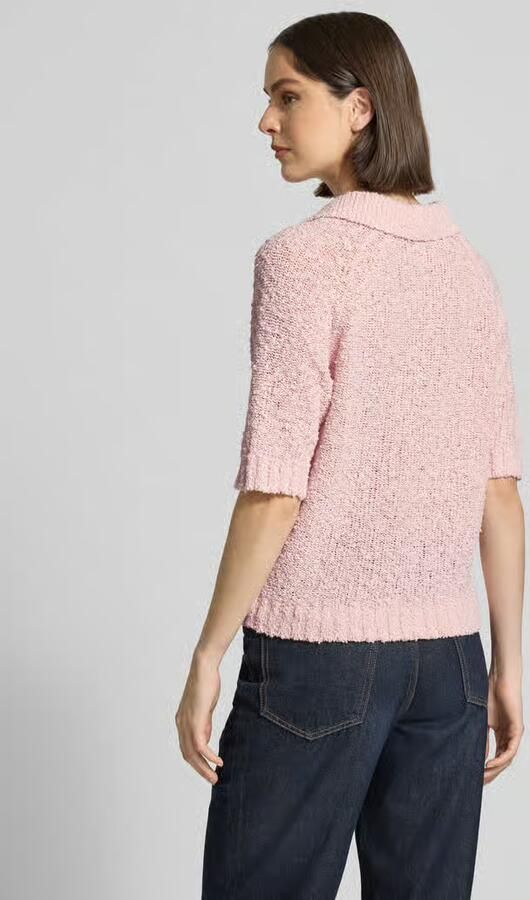 Opus Gebreid shirt met platte kraag model 'Posilly' - Foto 2