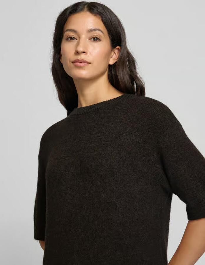 Opus Gebreid shirt met ronde hals model 'Pami' - Foto 2