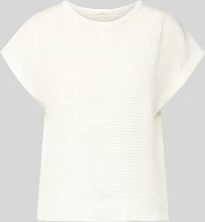 Opus Gebreid shirt met ronde hals model 'Sishell' - Foto 2