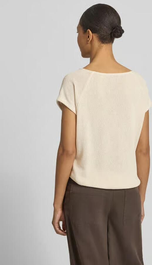 Opus Gebreid shirt van viscosemix model 'Svalla'