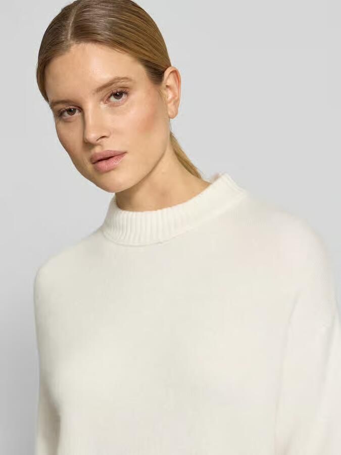 Opus Gebreid T‑shirt met verlaagde schouders model 'Pafinna'