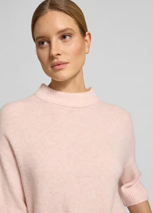Opus Gebreid T‑shirt met verlaagde schouders model 'Pafinna'