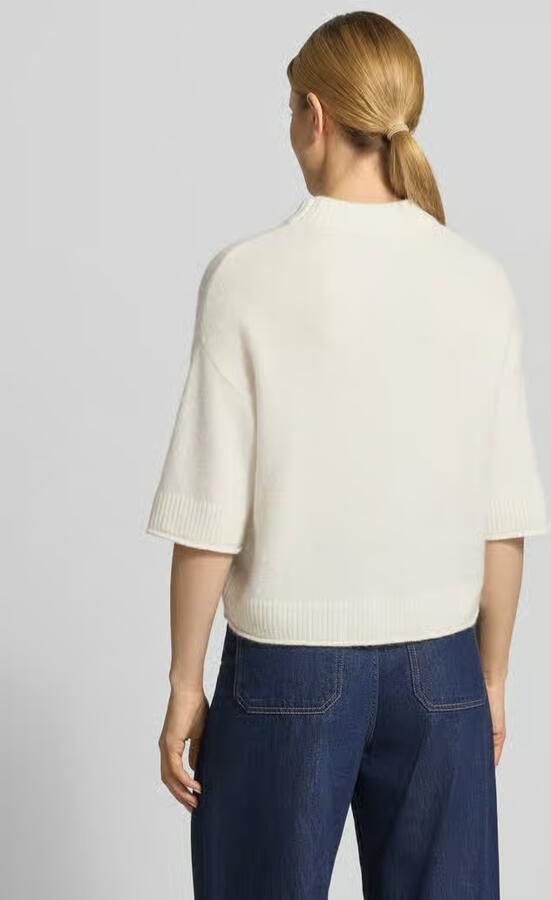 Opus Gebreid T‑shirt met verlaagde schouders model 'Pafinna' - Foto 3