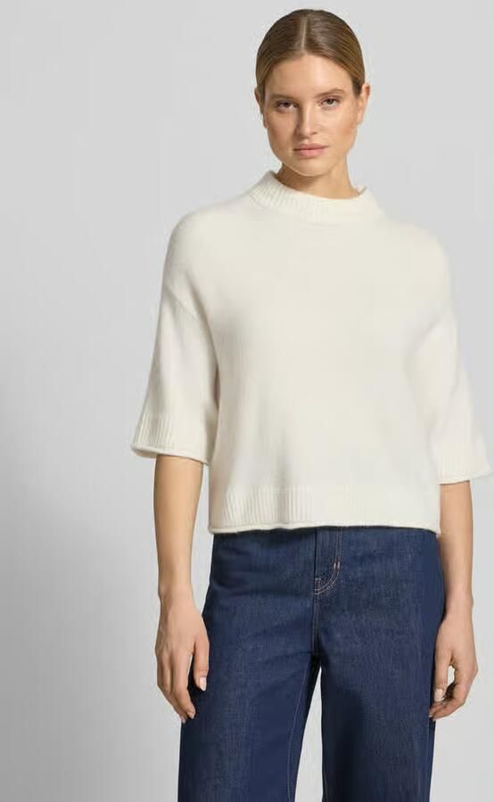 Opus Gebreid T‑shirt met verlaagde schouders model 'Pafinna' - Foto 2