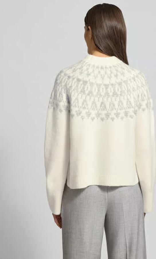 Opus Gebreide pullover in Noorse look model 'Porway'