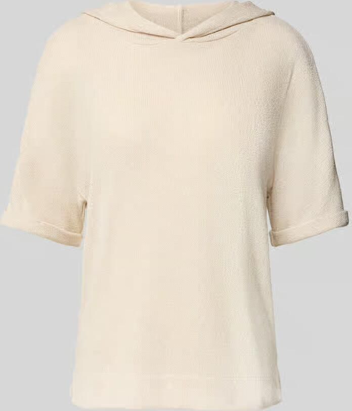 Opus Gebreide pullover met capuchon model 'Sedini' - Foto 2