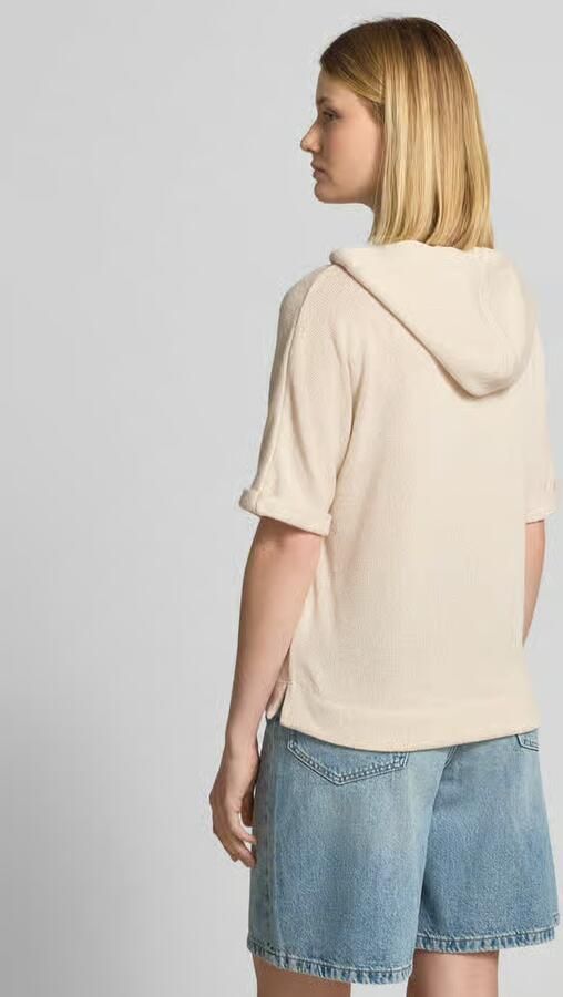 Opus Gebreide pullover met capuchon model 'Sedini' - Foto 4