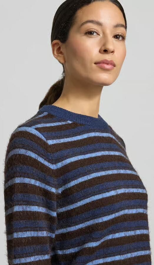 Opus Gebreide pullover met geribde boorden - Foto 2