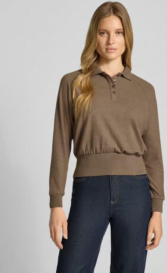 Opus Gebreide pullover met polokraag model 'Geigi' - Foto 2