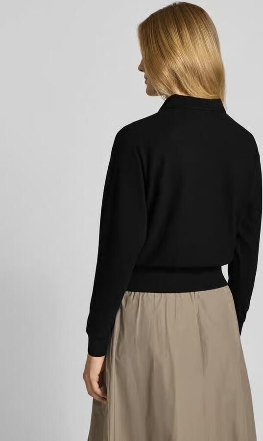 Opus Gebreide pullover met polokraag model 'Geigi'