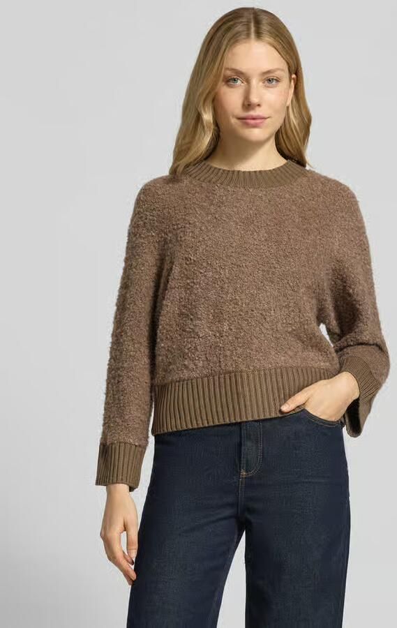 Opus Gebreide pullover met ribboorden model 'Pennan' - Foto 2