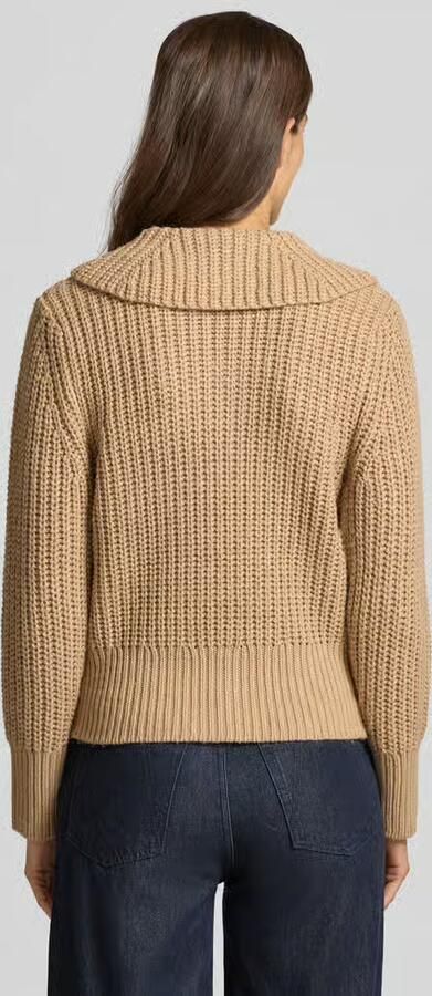 Opus Gebreide pullover met ribboorden model 'Proyer'