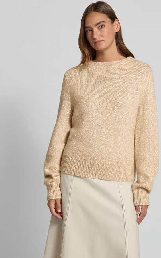 Opus Gebreide pullover met ronde hals model 'Panep' - Foto 2