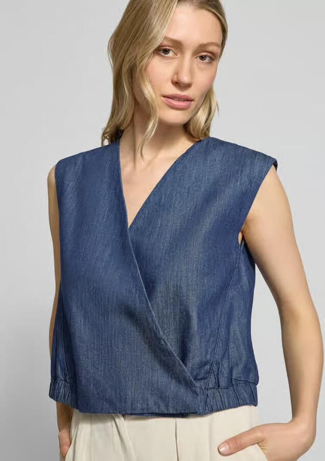 Opus Gilet met V-hals model 'Wiona'