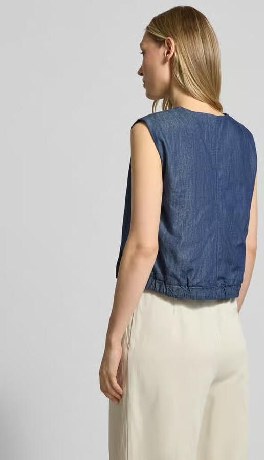 Opus Gilet met V-hals model 'Wiona' - Foto 3