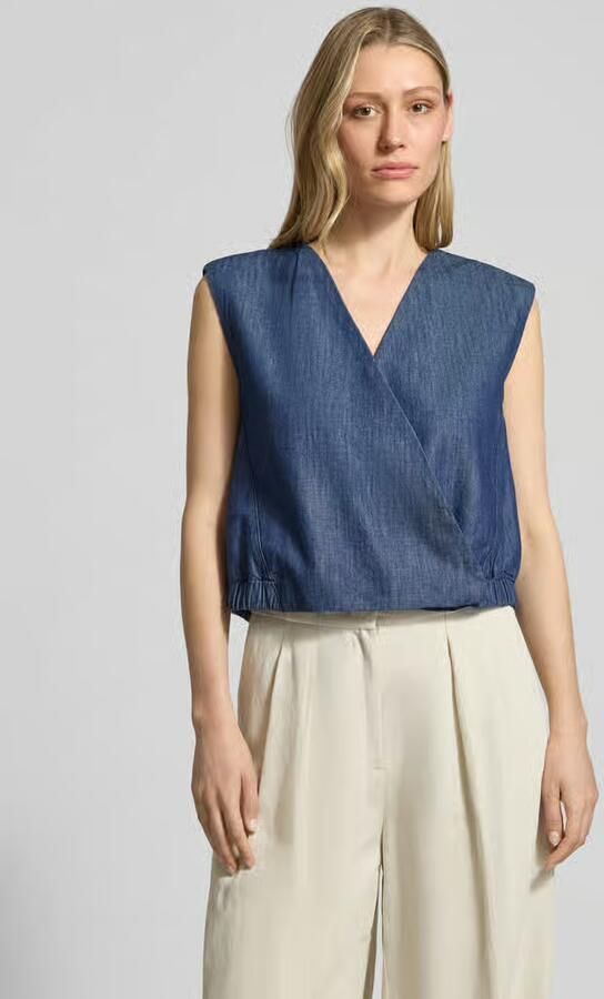 Opus Gilet met V-hals model 'Wiona' - Foto 2