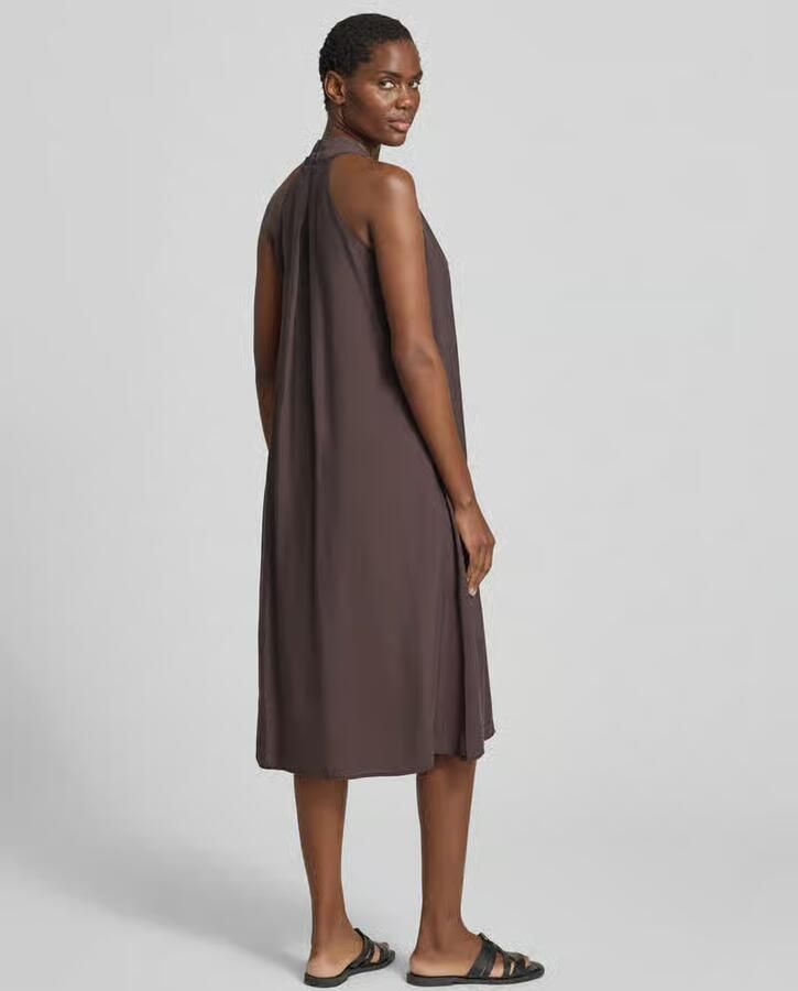Opus halter midi-jurk met steekzakken model 'Wordelia' - Foto 3