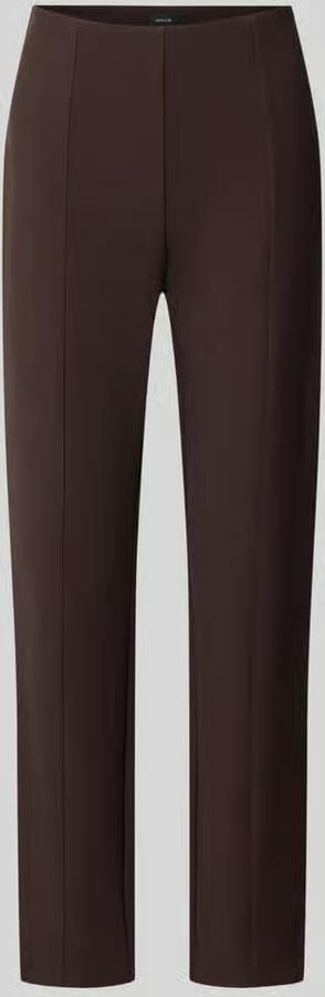 Opus High waist stoffen broek met vouwplooi model 'Elvina'