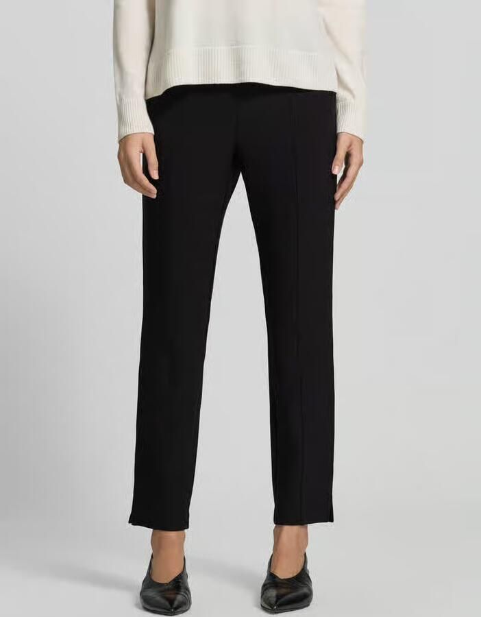 Opus Smalle broek met vouw Model 'Elvina night' - Foto 2